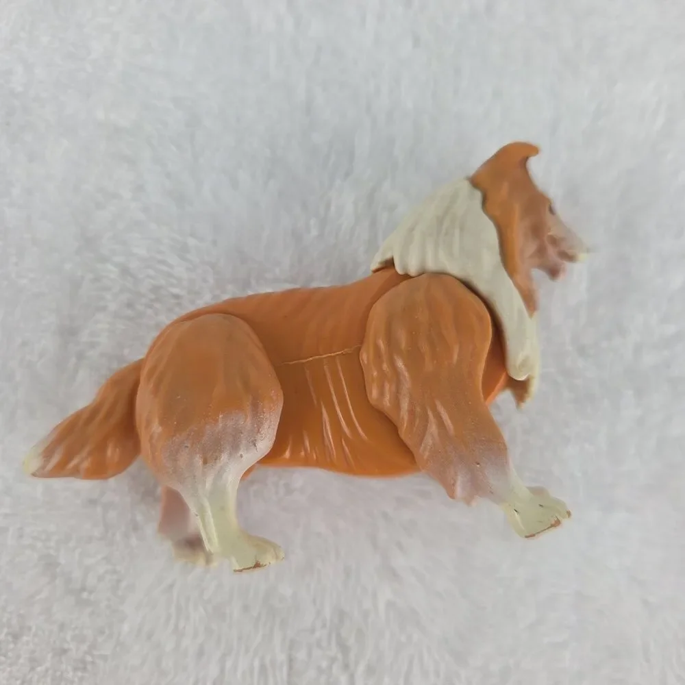 Vintage 1970s Fisher Price Dollhouse Mom Dad Collie Dog Hong Kong Lot
